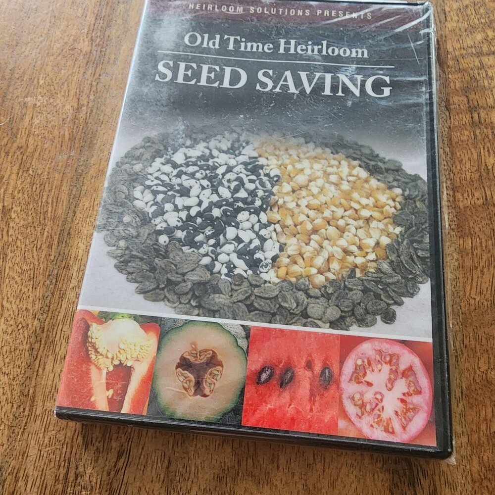 Old Time Heirloom Seed Saving DVD Heirloom Solutions Gardening Guide Sealed - Picture 2 of 3
